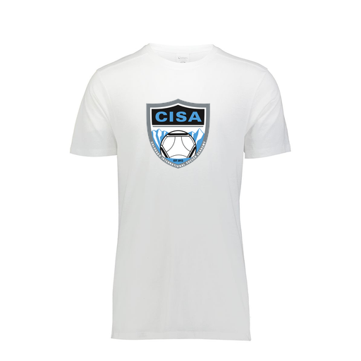 [FTSCUBWH-YS-LOGO1] Decker Youth Tri-Blend T-Shirt - Short Sleeve (Youth S, White)