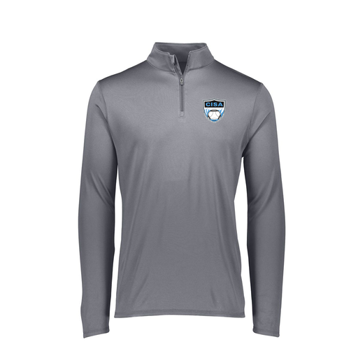 [FTLQFLGY-FAXS-LOGO1] Decker Women's Flex-Lite 1/4 Zip Shirt (Female Adult XS, Gray)